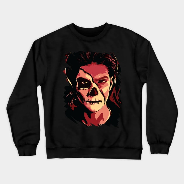 I have a demon inside me Crewneck Sweatshirt by famatrix